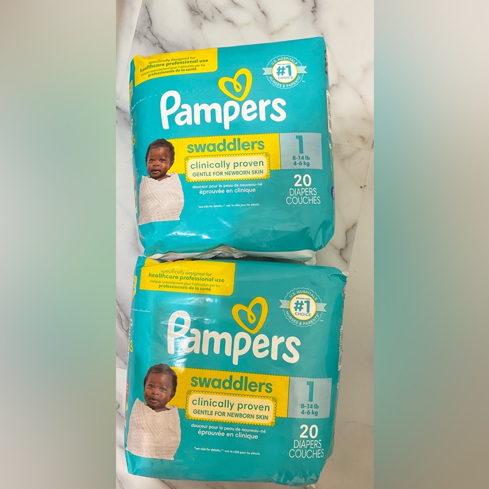 Pampers swaddlers diapers